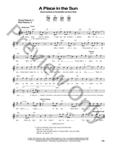 A Place In The Sun Guitar and Fretted sheet music cover